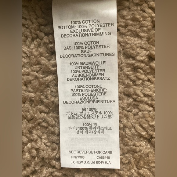 NWT J. Crew Beaded Cotton Tank. Size Medium. - Picture 4 of 9